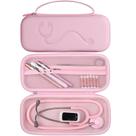 Estojo de estetoscópio Stukcaze para 3M Littmann Classic III rosa