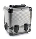 Estojo de fichas de pôquer Carrier Versa Games 1000 unidades Deluxe Grey