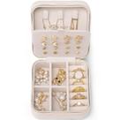 Estojo de joias de viagem Vlando Small Organizer Box para mulheres
