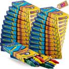 Estojo de lápis Crayons Bedwina Bulk 576, 144 pacotes com 4 pacotes para crianças pequenas