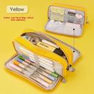 Estojo De Lápis De Tecido De Grande Capacidade Camada /Double Sided Pen Bag Pencil Case/Escolar