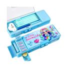 Estojo De Lápis Inteligente Com Senha De Dupla Camada Para Meninas, Material Escolar Multifuncional Estojo De Lápis Inteligente Com Senha De Dupla Camada Para Meninas, Material Escolar Multifuncional