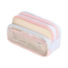Estojo De Lápis Kawaii À Prova d'Água De Grande Capacidade, Bolsa De Canetas Multi-camadas, Material