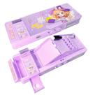 Estojo de lápis LilyBeauty Pop Up Multifuncional para crianças roxo Estojo de lápis LilyBeauty Pop Up Multifuncional para crianças roxo