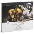 Estojo de Lapis Lyra Rembrandt Polycolor Profissional 24 Cores