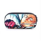 Estojo de lápis Ones Punchs Mans Cartoon Anime Bolsa de lápis grande