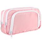 Estojo de lápis simples e elegante com janela frontal de grande capacidade Estojo de lápis simples e elegante com janela frontal de grande capacidade