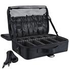 Estojo de maquiagem para trem gzcz Travel Professional M-Black