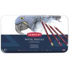 Estojo de Metal Derwent com 36 Lápis de Cor Pastel Pencils Estojo de Metal Derwent com 36 Lápis de Cor Pastel Pencils