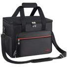 Estojo de microfone Musbeat para 8 microfones, bolsa de viagem com espuma