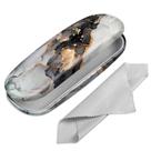 Estojo de óculos Fintie Hard Shell Portable Cloudy Marble Estojo de óculos Fintie Hard Shell Portable Cloudy Marble