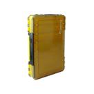 Estojo De Pesca ABS 2 Lados 14 Repartiçoes Amarelo DW-010 - Deyu