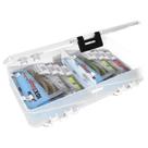 Estojo de pesca isca artificial plano duplo plastic worm stowaway 3700 - 35.6 x 23 x 7,2cm