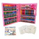 Estojo de Pintura Unicórnio Para Colorir 150 pçs Aquarela