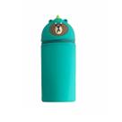 Estojo de Silicone: Line Friends - Jungle Brown Pang 16cm.