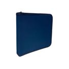 Estojo De Tecido Dac Azul Para 72 Canetas Escolar Com Zíper