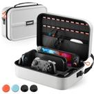 Estojo de transporte COOWPS Switch 2 para Nintendo Switch 2 (2025) branco