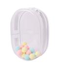 Estojo de transporte de bonecas Yushen para peluches de 18 cm com chaveiro