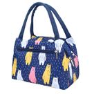 Estojo de transporte de desenho animado para piquenique isolado Saco de almoço frio portátil térmico Bento Bag