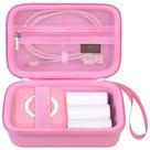Estojo de transporte Elonbo para Huijutchen/Cabaro Mini Printer Pink