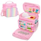 Estojo de transporte GRAOSO compatível com Little Tikes Story Dream Machine Books Starter Set rosa