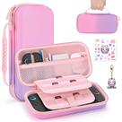 Estojo de transporte InnoAura Switch 2 Gradient Pink para Switch 2 Estojo de transporte InnoAura Switch 2 Gradient Pink para Switch 2