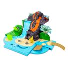 Estojo de transporte Playset Pokémon Volcano com boneco de Pikachu
