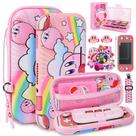 Estojo de Transporte TikoDirect para Nintendo Switch Lite - Rosa Arco-Íris