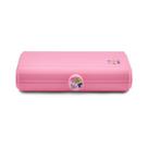 Estojo de viagem para maquiagem Caboodles Take It com espelho rosa