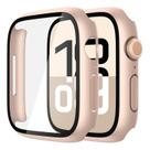 Estojo de vidro temperado Misxi com protetor de tela Apple Watch 10