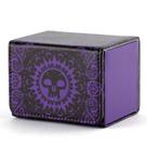 Estojo Deck Box MTG Cards Trading Commander com mais de 120 mangas roxas