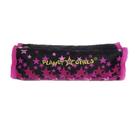 Estojo Dermiwil Planet Girls 51133 Quadrado Simples Estrela Rosa e Preto