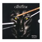 Estojo Desenho Cretacolor Wolf Drawing 25 Peças