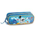 Estojo Doki Astronauta Discovery Kids 2 Divisórias Dermiwil (SKU 9765)