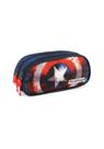 Estojo Duplo Capitão América Marvel - Luxcel