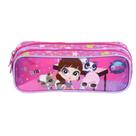 Estojo Duplo Escolar DMW 48754 Littles Pet Shop