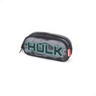 Estojo Duplo Escolar Marvel Hulk Infantil Juvenil Luxcel