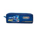 Estojo Duplo Escolar Sonic Let's Go Infantil Meninos Estojo Duplo Escolar Sonic Let's Go Infantil Meninos