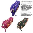 Estojo duplo florido sortido - clio