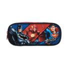Estojo Duplo Liga Da Justiça R2 - Xeryus Cor:Azul