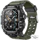 Estojo e Pulseira AmBand para Apple Watch Ultra 49mm (Série 1 e 2) - Verde Militar