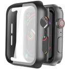 Estojo e vidro temperado para Apple Watch, 44 mm, pacote com 2 unidades, preta