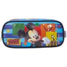 Estojo Escolar 1 Compartimento Infantil Disney Mickey Mouse