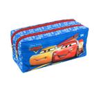 Estojo Escolar 2 Divisórias Repartições Carros Mcqueen Dac