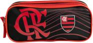 Estojo Escolar 2 Zíper Oficial Flamengo KIT