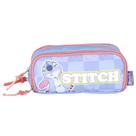 Estojo Escolar 3 Compartimentos Escolar Disney Stitch