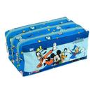 Estojo Escolar 3 Divisórias Repartições Mickey Mouse Dac