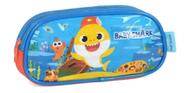Estojo Escolar Baby Shark Infantil Simples Ei36804bs