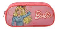 Estojo Escolar Barbie Feminino Infantil Juvenil 1 Zíper