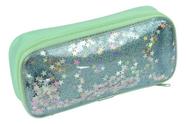 Estojo Escolar Baú Com Glitter Love Breeze - Dac Estojo Escolar Baú Com Glitter Love Breeze - Dac